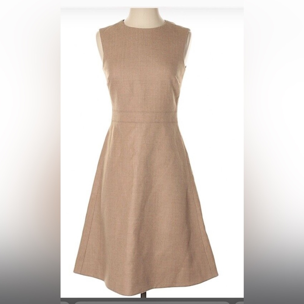 J Crew size 8 grey wool dress - Picture 5 of 5